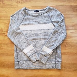 Cute GAP grey spacedye pullover sweatshirt M